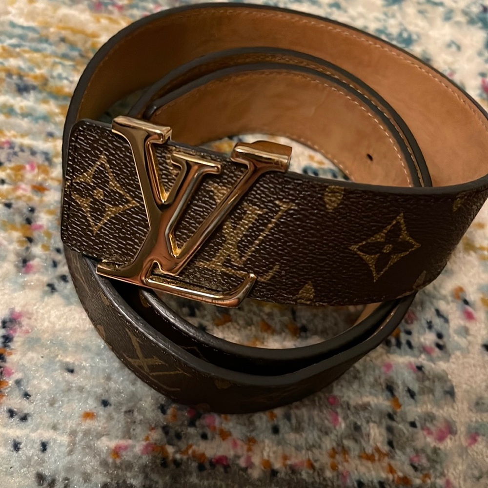 Louis Vuitton monogram belt